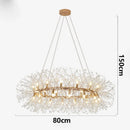 Axyaa LED Pendant Chandeliers for Modern Home Decor and Indoor Lighting