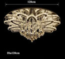 Axyaa LED Crystal Chandelier for Foyer Living Room Decoration