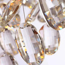 Axyaa Crystal Chandelier Pendant Light for Living & Dining Room Luxe Décor