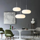Axyaa Big Ball Pendant Lamp: Nordic Style Hanging Light for Living & Dining Room