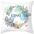 Axyaa Feather Dream Catcher Pillowcase - Nordic Color Sofa Cushion Cover