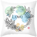 Axyaa Feather Dream Catcher Pillowcase - Nordic Color Sofa Cushion Cover