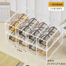 Axyaa Glasses Drawer Storage Box: Transparent Sunglasses Display Case and Stationery Rack.