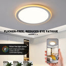 Axyaa Ultra-Thin Circular LED Ceiling Light for Home Decor Lighting