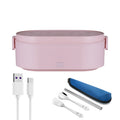 Axyaa Electric Lunch Box Heater Stainless Steel 24V 12V 5V2A - Food Warmer Container