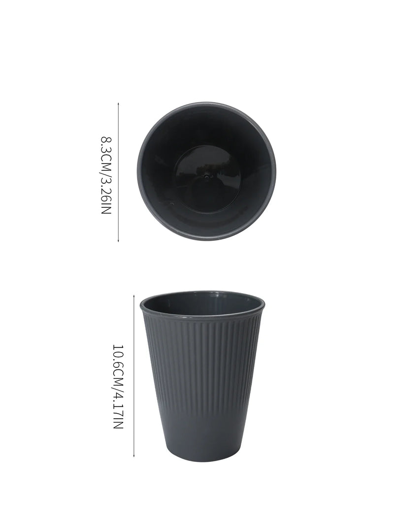 Axyaa Reusable Plastic Cups - Set of 11 - Multi-color PP Material