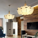 Axyaa Silk Pendant Lamp: Modern Art Lighting Fixture for Bedroom, Living Room & Tea Room
