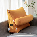Axyaa Triangular Sofa Cushion, Comfortable Living Room Pillow and Backrest