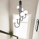 Axyaa LED Pendant Chandelier for Modern Home Decor and Indoor Lighting