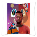 Axyaa Kanye West Meme Cushion Cover 50x50 cm Throw Pillow Case for Car Sofa