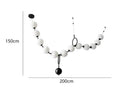Axyaa Modern LED Ceiling Chandelier for Bedroom and Dining Room Lighting