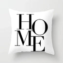 Axyaa Geometric Portrait Pillowcase - Stylish Home & Office Cushion Cover