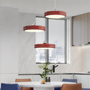 Axyaa Circular Dimmable Chandelier for Modern Home Decoration