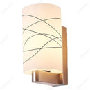 Axyaa LED Glass Wall Lamp Modern Bedroom Living Room Hotel Decorative Lighting