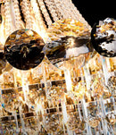 Axyaa Modern Luxury Crystal Chandeliers for Living Room and Staircase