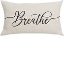 Axyaa Autumn Linen Couch Pillow Cover 30X50cm Home Decor Lumbar Cushion