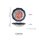 Axyaa Ceramic Seasoning Dip Dish Set for Snacks and Sauces