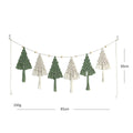 Nordic Christmas Tree Macrame Tapestry for Bedroom Wall Art - Axyaa Aesthetic Decor