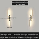 Axyaa Modern LED Wall Sconce Minimalist Bedroom Living Room Wall Lamp