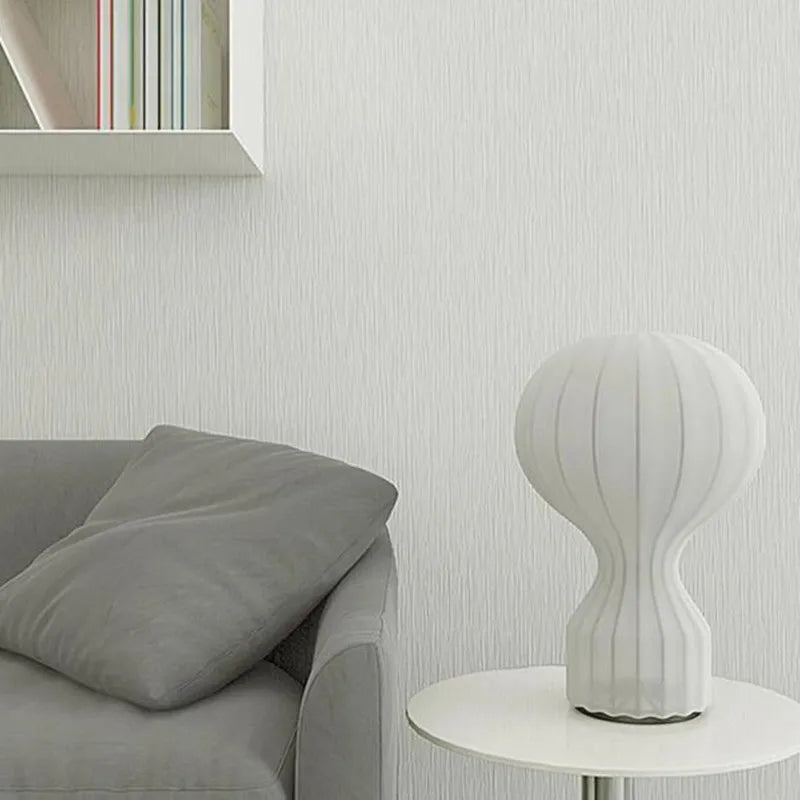 Axyaa Nordic Silk Table Lamp for Living Room Study Bedroom