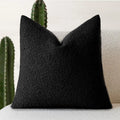 Axyaa Boucle Throw Pillow Cover | Soft Texture | Cozy 18x18" Square Pillow Case