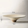 Axyaa High Foot Ceramic Dinner Plate Set - Premium Tableware for Dining & Entertaining