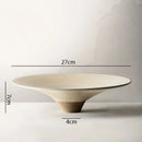 Axyaa High Foot Ceramic Dinner Plate Set - Premium Tableware for Dining & Entertaining