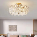 Cream French Ceiling Lamp for Romantic Rooms by Axyaa