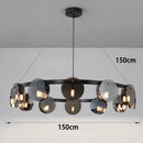 Axyaa Modern LED Pendant Light Chandeliers for Home Decor & Indoor Lighting