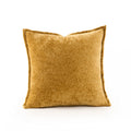 Axyaa Chenille Cushion Cover 45x45cm - Solid Color Thick Cojines for Bedroom & Living Room