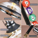 Axyaa Retro Industrial Billiard Pendant for Creative Nostalgic Room Decoration
