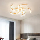 Axyaa Modern Staircase Chandeliers LED Pendant Light for Living Room