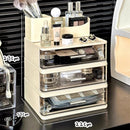 Axyaa Makeup Storage Box with Transparent Drawers for Cosmetics Organization