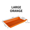 Axyaa Large Rectangular Skewer Tray for BBQ and Fried Skewers