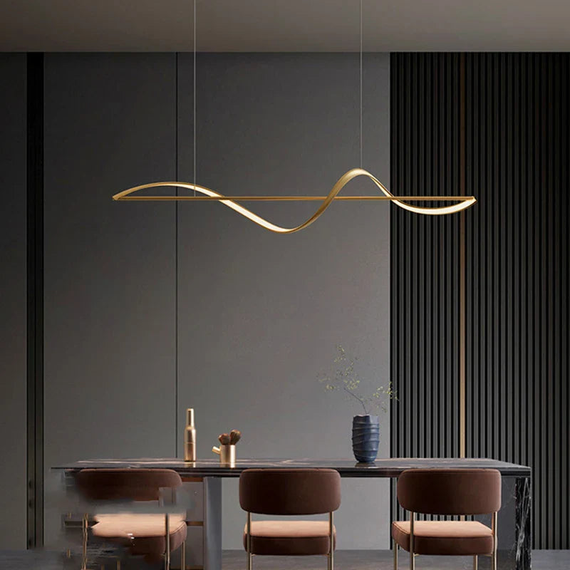 Axyaa Nordic Pendant Lights LED Chandeliers for Dining Room and Bedroom