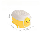Axyaa Toy Organizer Box: Large Capacity, Multifunctional Plastic Storage for Child's Items