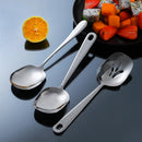 Axyaa Stainless Steel Square Spoon Serving Ladle for Kitchen Utensils