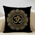 Axyaa Hamsa Cushion Cover, Mandala Sofa Pillow Case, 45x45cm