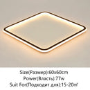 Axyaa Nordic LED Ceiling Chandelier with Remote Control for Bedroom Livingroom Aisle Balcony