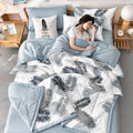 Axyaa Summer Cool Comforter: Lightweight Skin-friendly Quilt for Adults & Kids