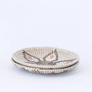 Axyaa Seaweed Woven Plate: Stylish Straw Decorative Art for B&B Ornaments