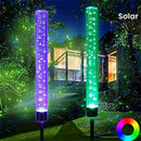 Axyaa Solar Reed Lamp Bubble Stick RGB Acrylic Garden Landscape Light