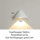 Axyaa LED Wall Lamp Black White Indoor Lighting