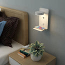Axyaa Wall Lamp 9W Touch Switch 3 Tone Light, USB Charging, 350 ° Rotating LED