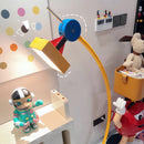 Axyaa Color Geometry LED Children Floor Lamp for Family Bedroom
