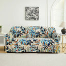 Flower Printed Elastic Sofa Cover by Axyaa: Furniture Protector for Living Room Decor