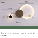Axyaa Nordic Minimalist Luxury Wall Lamp for Bedroom and Living Room