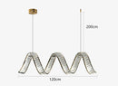 Axyaa Modern Indoor Pendant Lights LED Chandelier Ceiling Lamp Dining Room Decor