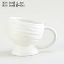 Axyaa Ceramic Kiln Coffee Cup Creative Beer Mug Retro Water Bottle Large Capacity Mug