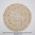 Axyaa Rattan Wall Hanging Scandinavian Wall Decor